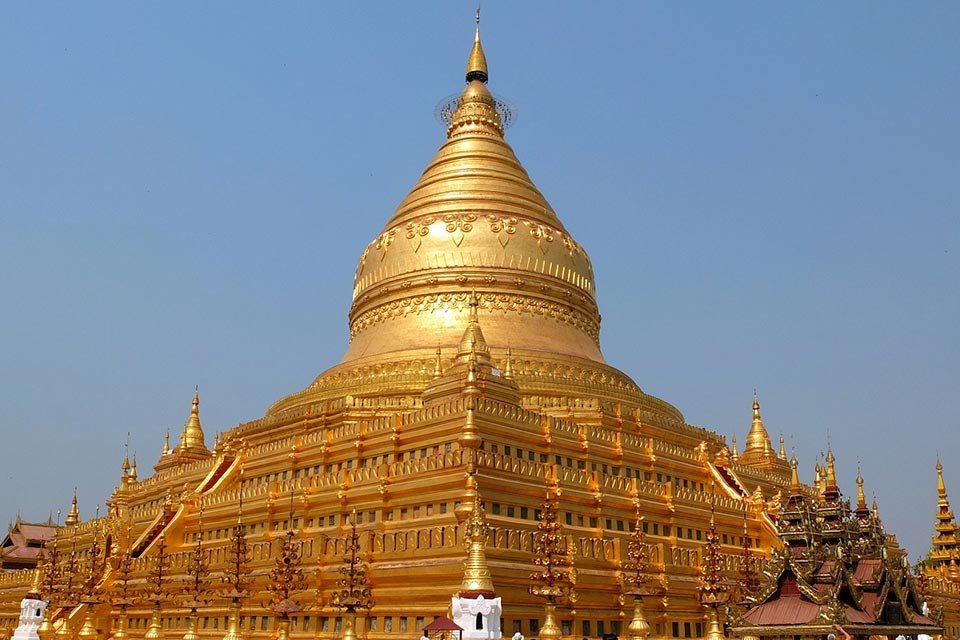 temple in Nyaung-U Myanmar