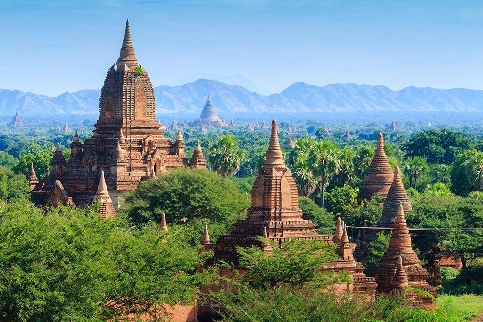 temples of Bagan Myanmar