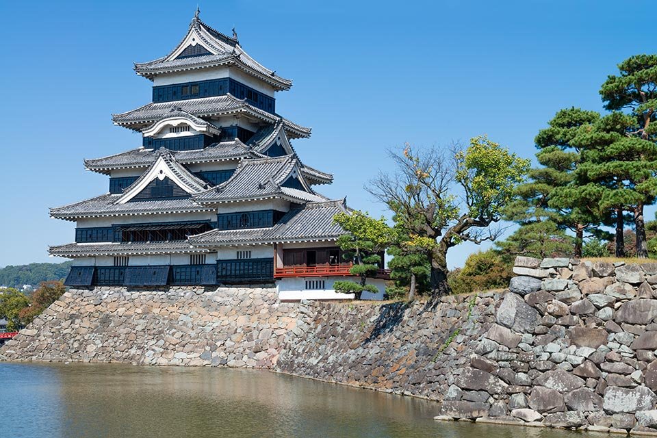 Matsumoto castle in Japan